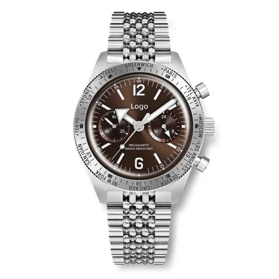 Mechanical Watches With Silver Case